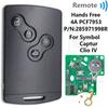 Great ID46/4A Chip Half Smart/Hands Free Car Remote Key For Renault Megane 3 Laguna 3 Grand Scenic Koleos Fluence Clio IV Captur