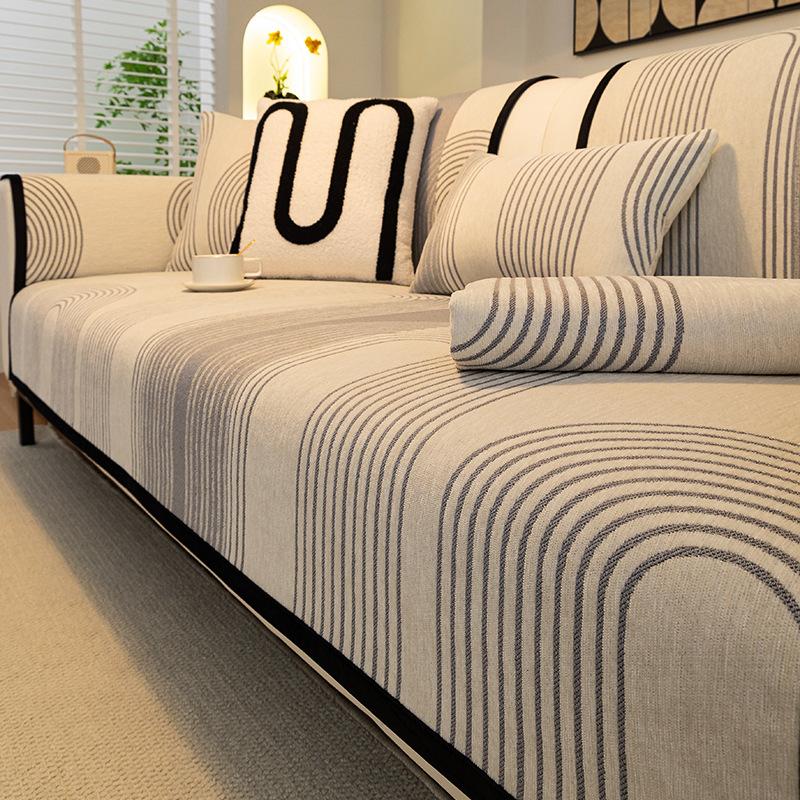 Medieval Sofa Cushion, Universal Light Luxury In All Seasons, High-End Sofa Cover  New Sofa Cushion Towel, Non-Slip