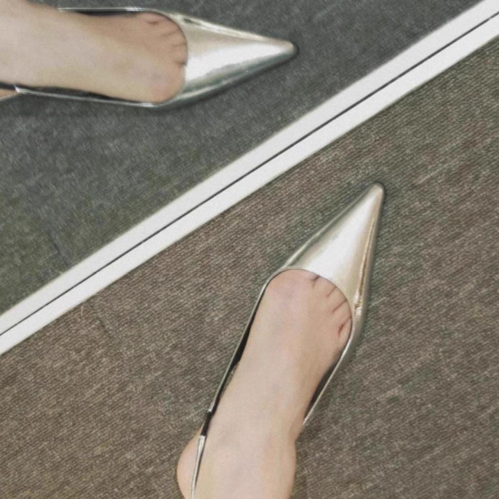 Niche High-end Pointed Wedge Heel Bag Head Sandals Spring and Summer New Leather Versatile Celebrity Platform Single Shoes High Heels