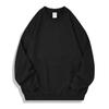 350G Heavy Cotton Terry Round Neck Sweater Loose Version Shoulder Jacket Autumn Print Embroidery