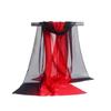 Women Ladies Chiffon Gradient Scarf Shawl Beach Towel Silk Scarf  Photo Props