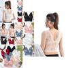 Elegant Women Seamless Lace Sports Bra With Push Up For Sexy Yoga Fitness
