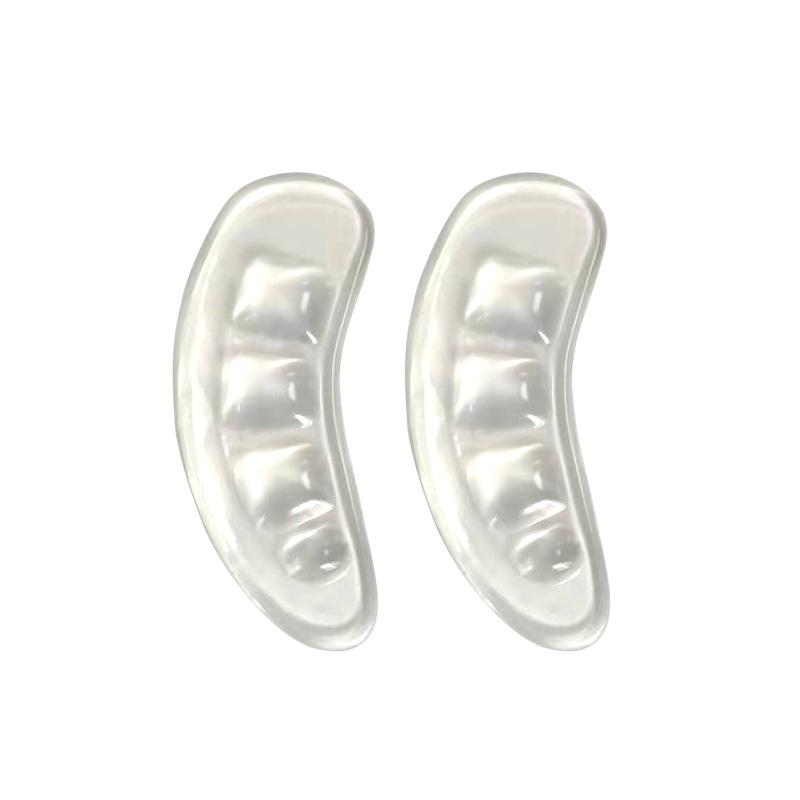 Transparent Silicone Anti-Friction Heel Grips - Invisible, Self-Adhesive Pads for Women's Shoes