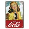 Vintage Cola PinUp Girls Metal Poster Tin Signs  Retro Wall Art Decor for Bar Pub Garage Club Man Cave Cafe