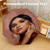 8‑Rib Automatic Umbrella, Selena Gomez Design Foldable Umbrella for Sun Rain Protection Travel