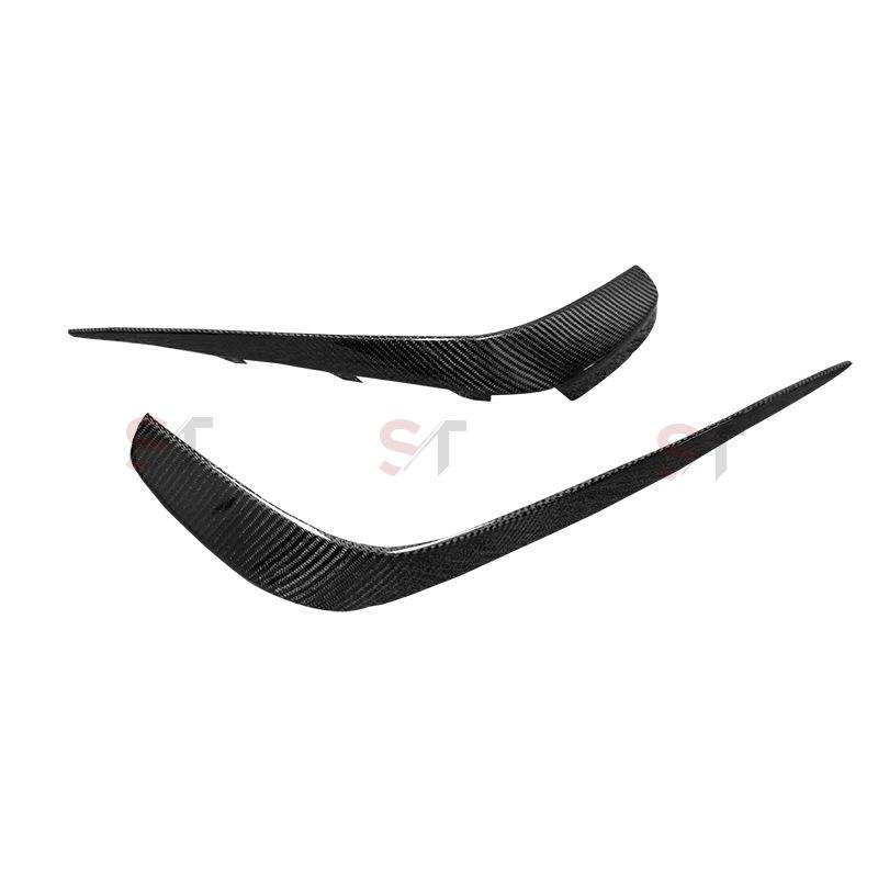 Deflettore Aria Faro Antinebbia Paraurti Anteriore in Fibra di Carbonio Mercedes CLS W218