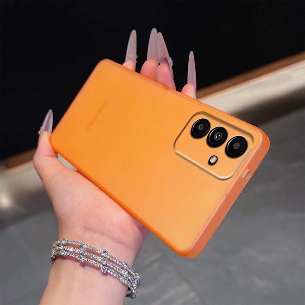 Morandi Color Semi Clear Matte Phone Case for Samsung Galaxy A57 5G,A56,A55,A54,A37,A36,A35,A34,A26 Soft TPU Shell