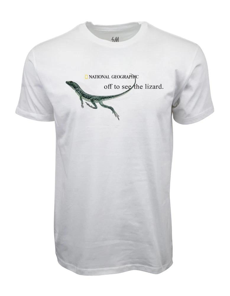 Off to see the lizard graphic t shirt XL