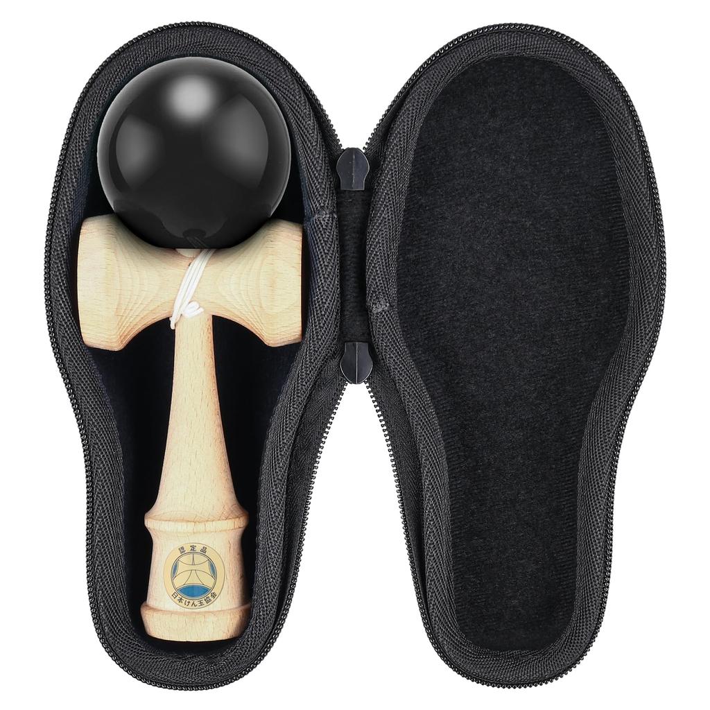 (Case only) Competitive Kendama Ozora Black Protective Storage Case - Aenllosi