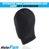 HoleFun Head Mask Bondage Fetish SM BDSM Sex Toy Mask Mouth Opening 1-Hole