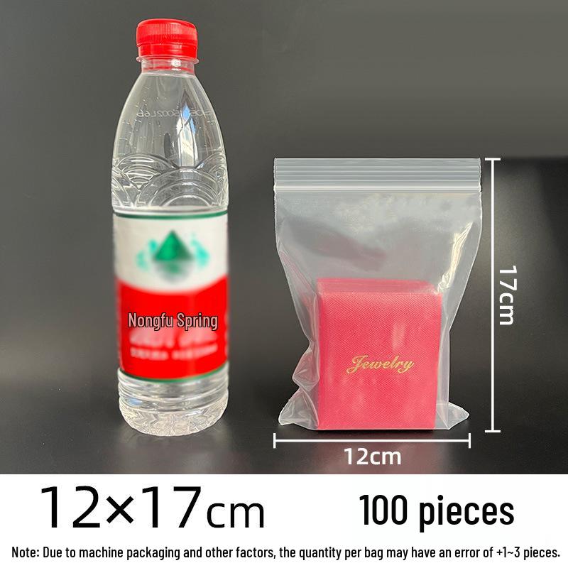 Thickened Heat-Seal Transparent PE Food Bags: Self-Sealing & Customizable