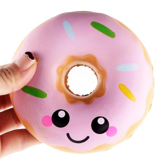 Lovely Simulation Donut Slow Rising Squeeze Stress Relieve Decompression Toy