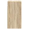 Wall Mounted Cabinet in Sonoma Oak Finish 59 x 31 x 60 cm Particleboard