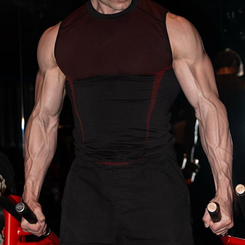 Men's Slim Fit Quick Dry Muscle Tank Top for Running & Training