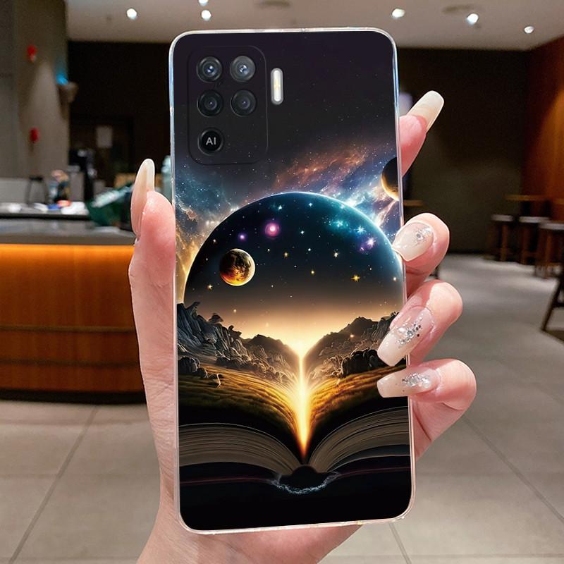 Case For Oppo Reno 5 Lite 5F A94 4G Phone Case Cute Luxury Cool Boys Girls Transparent Soft TPU Cover For Reno5 Lite 5 F Funda