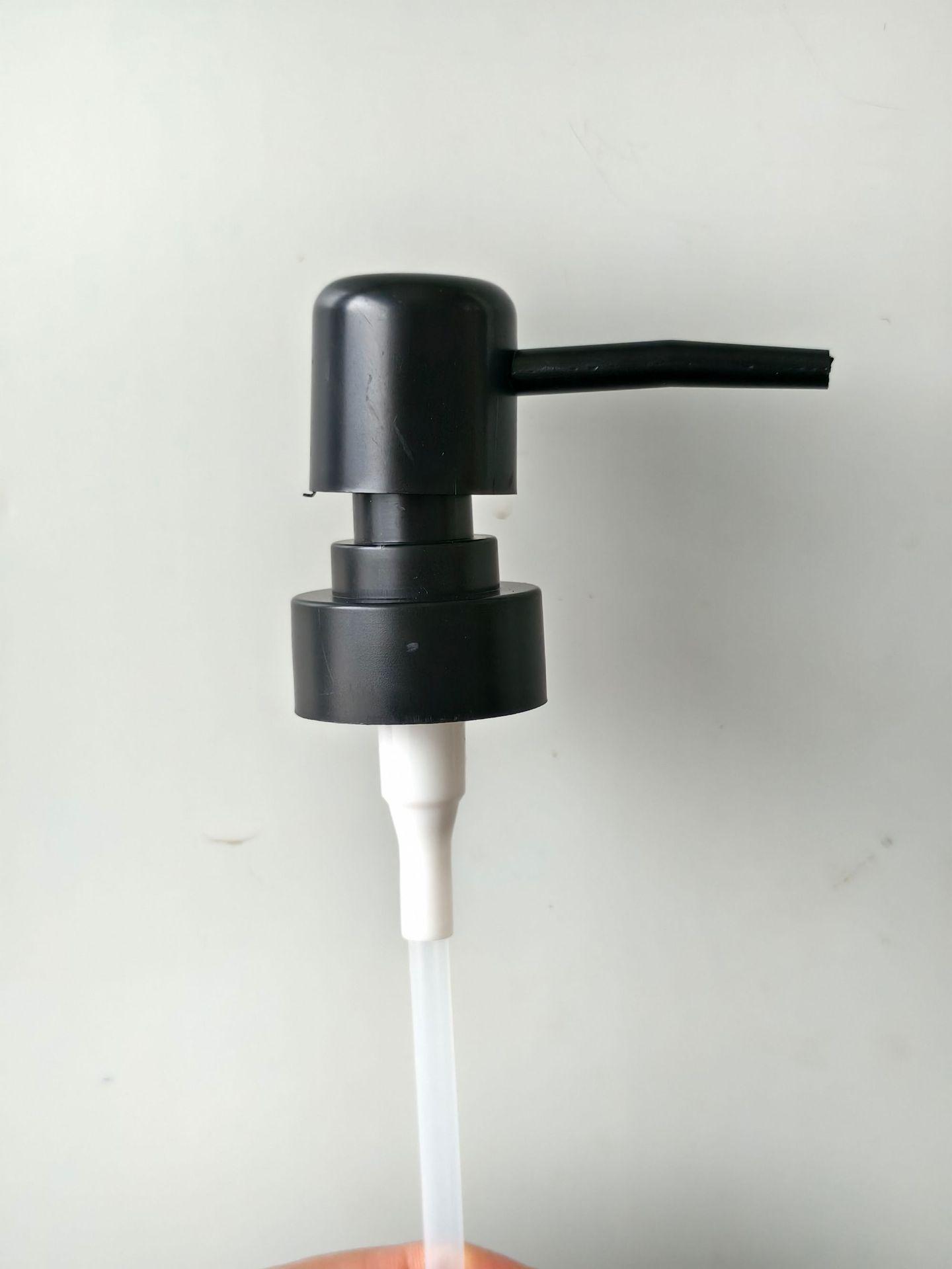 Refillable 300ml Square Glass Soap and Hand Sanitizer Dispenser Bottle.