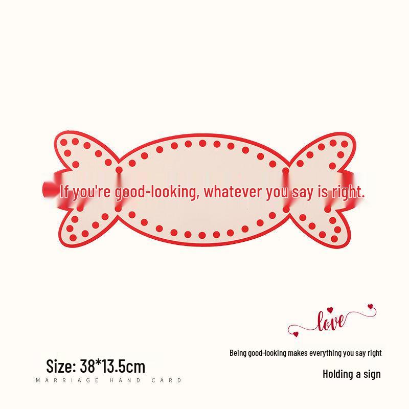 Bridal Party Wedding Photo Props: Bride, Bridesmaid & Groomsman Handheld Signs for Group Photos & Proposal Games