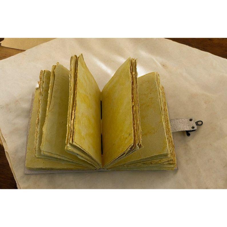 Leather Journal Gothic Notebook The Raven Grimoire Print - Vintage Handamde Journal Book of Shadows Witchcrafts Journal Gifts for Men,
