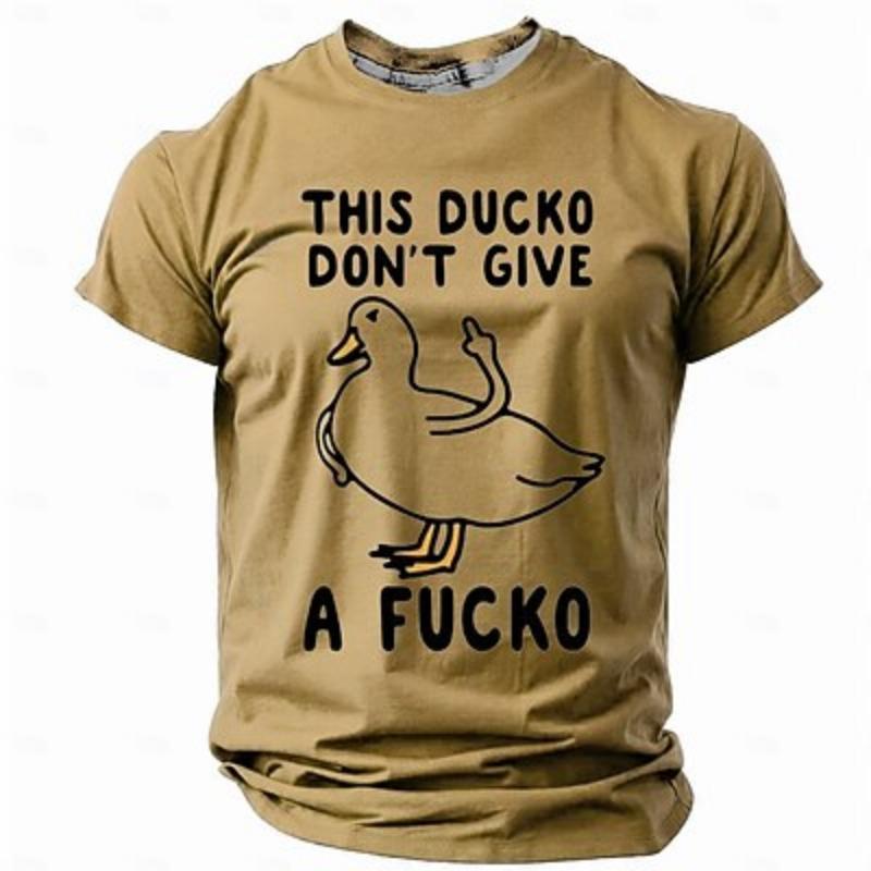 

Animal Funny Retro Vintage Casual Street Style Men s 3D Print T shirt Tee Sports Short Sleeve Crew Neck Shirt Spring Summer 3XL