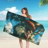 My Neighbor T-Totoroes Anime Anime Beach Swimming Towel Soft Absorbent Washcloth Children's Gifts For Kids Travel Camping Gym