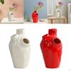 Ceramic Pot Container Dried Holder for Desktop Centerpiece Decorion
