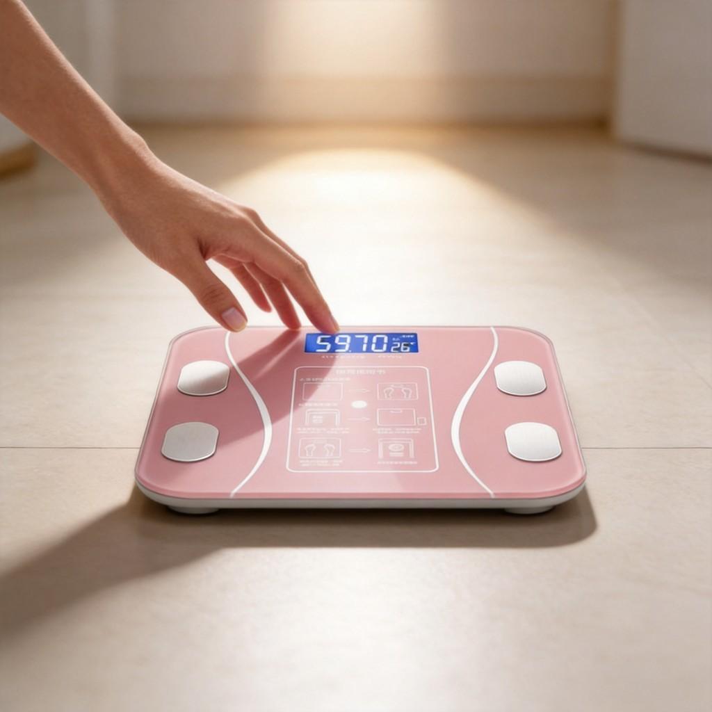 Bluetooth Smart Body Fat Scale With Water Content Testing For Home Use Adults