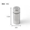 New Stainless Steel Mini Pepper Bottle Kitchen Creative Multifunctional Seasoning Jar Outdoor Barbecue Tool Powder Sprinkler