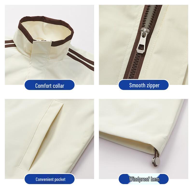 JEANSWEST Men's Casual Stand-Collar Jacket