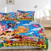 Cookie Kingdom Bedding 3 Piece Set HD Print Duvet Cover Pillowcases for Teens Adult Bedroom Decoration Christmas Gift