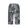 Lockere Kniebundshorts mit Blumenmuster und Seitentaschen für Damen Leichte lässige Sommerkleidung