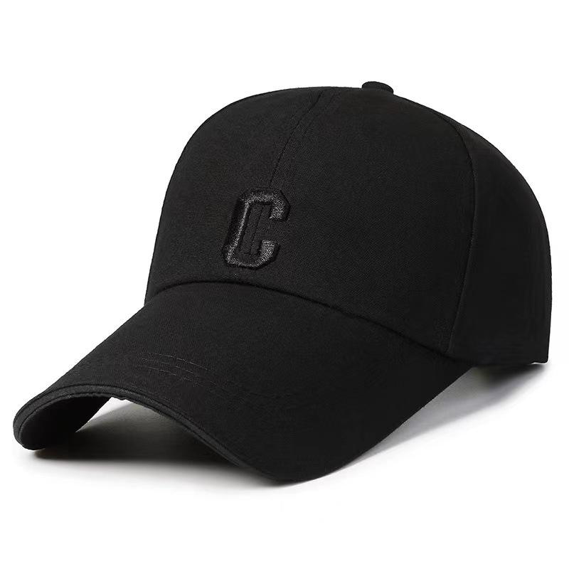 Neue Ltter Stickerei Mode Gebogener Schirm Mit Strukturierter Roter Baseballkappe Benutzerdefiniertes Logo
