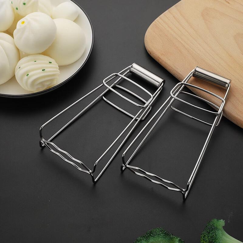 Multifunktionell Varmrättsgripare i Rostfritt Stål, 3-pack