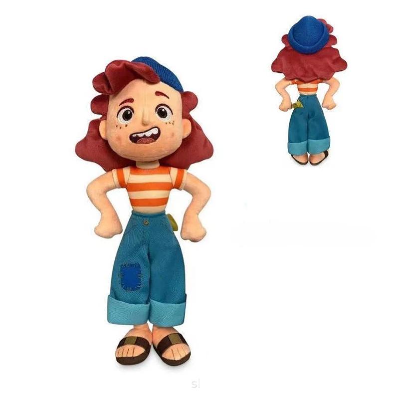 Disney Pixar Movie Luca Alberto Sea Monster Plush Toy 18-45cm Cartoon Cat Purple Girl Stuffed Toys Christmas Gifts for Children