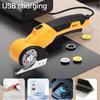 Cordless Electric Scissors 3.6V Re Able Cardboard Box Cutter Fabric Scissor with Spare Blade   Lock & LED Light for Leather Carpet Plast