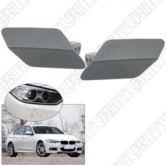 Car RH&LH Headlight Washer Primed Cap For BMW 3 Series F30 F31 F35 51118056614