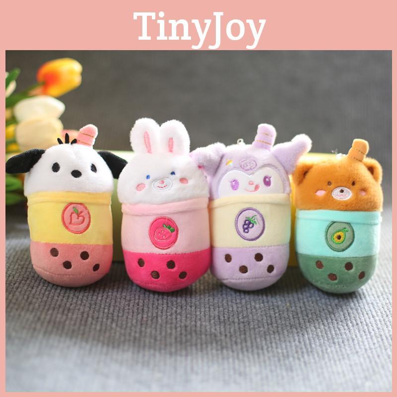 Soft And Comfortable Plush Rabbit Keychain Bag Pendant For Couples