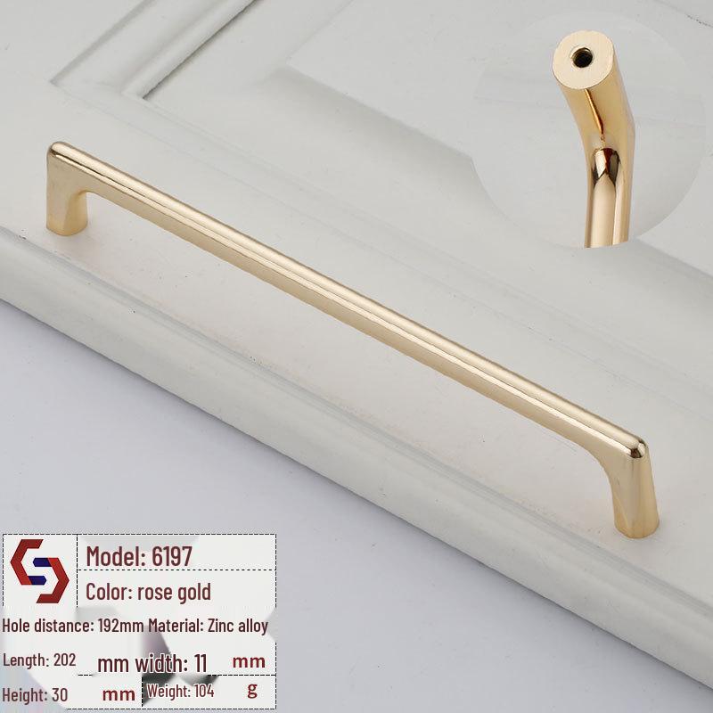 Modern Black Pearl Cabinet and Drawer Handle