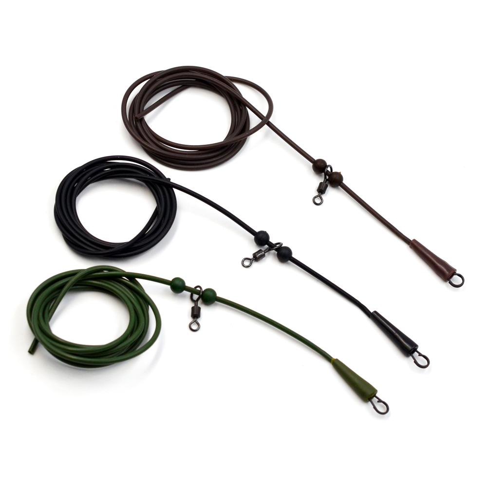 MNFT 5M Camouflage Braided Carp Line Weed Effect Rigs 25 35 45Lb Carp Hair Rig Imitates Nature Weed Wire Fishing Tackle Line