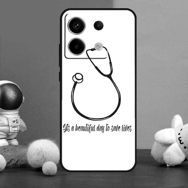 Doctor Nurse Medical Medicine Health Case For Xiaomi Redmi Note 14 9 10 11 12 13 15 Pro Plus Redmi 15 15C 10C 12C 13C 14C Cover