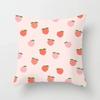 45*45 Fruit Cushion Cover For Wedding Decoration Pillow Case Avocado Orange Strawberry Print Home Decor Party