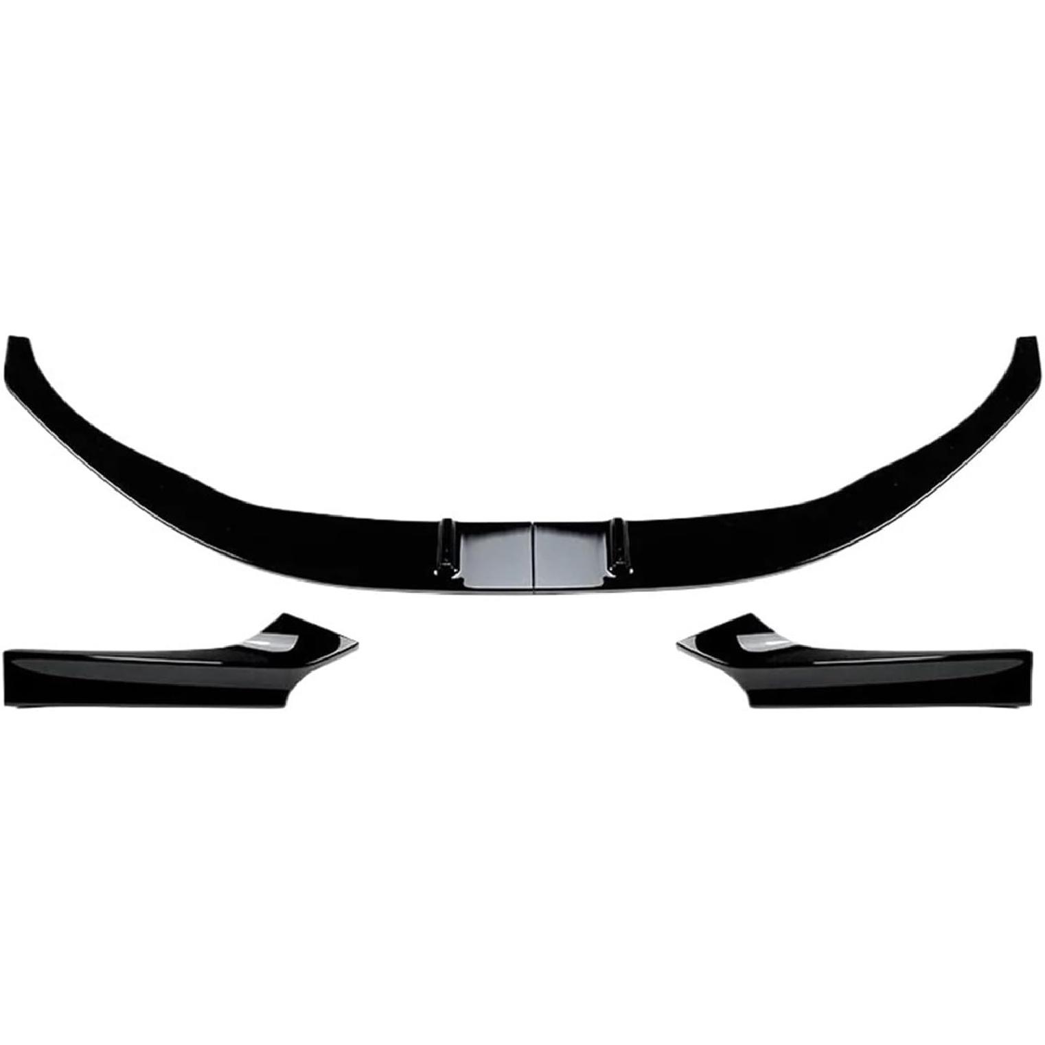 

Front Bumper Splitter Lip Diffuser Spoiler Cover Guard Lips Compatible for BMW 2 Series F22/F23 M235i M240i M-Sport 2014-2021 Body Kit(Gloss Black