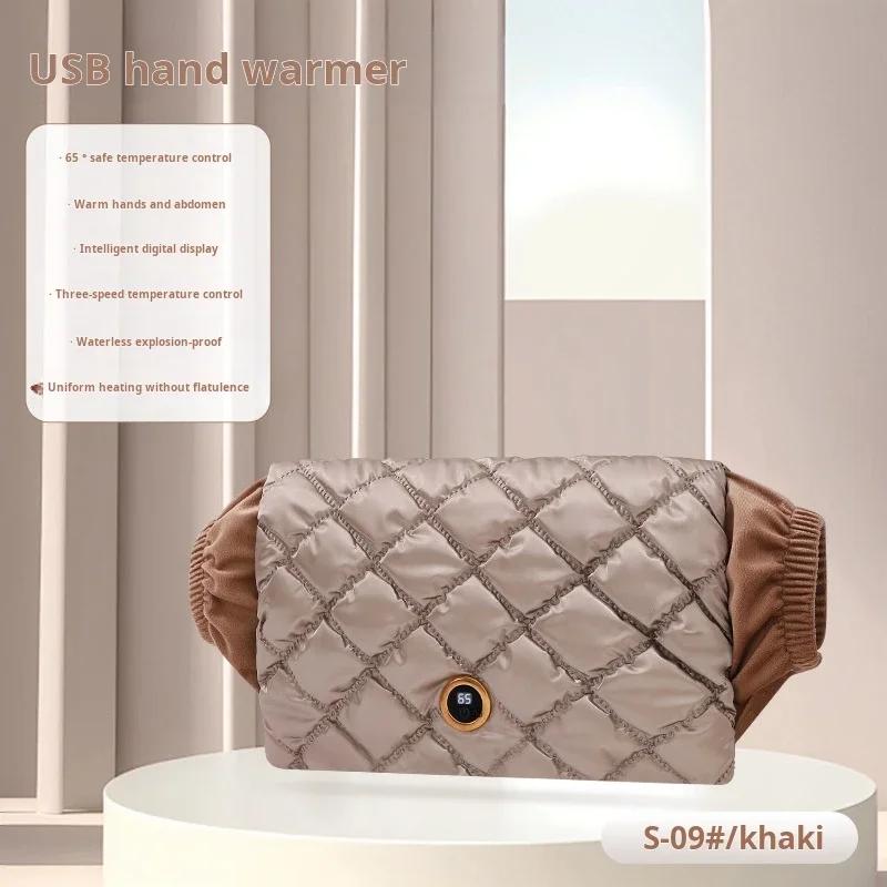 

Портативный USB графеновый зимний теплый мешок многофункциональный защита от холода тепло нагрев постоянная температура спальня теплый мешок B хаки