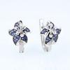 Flower Fairy Series, Sexy Blooming Mandala Earrings Chic French Temperament Women'S Versatile Earrings
