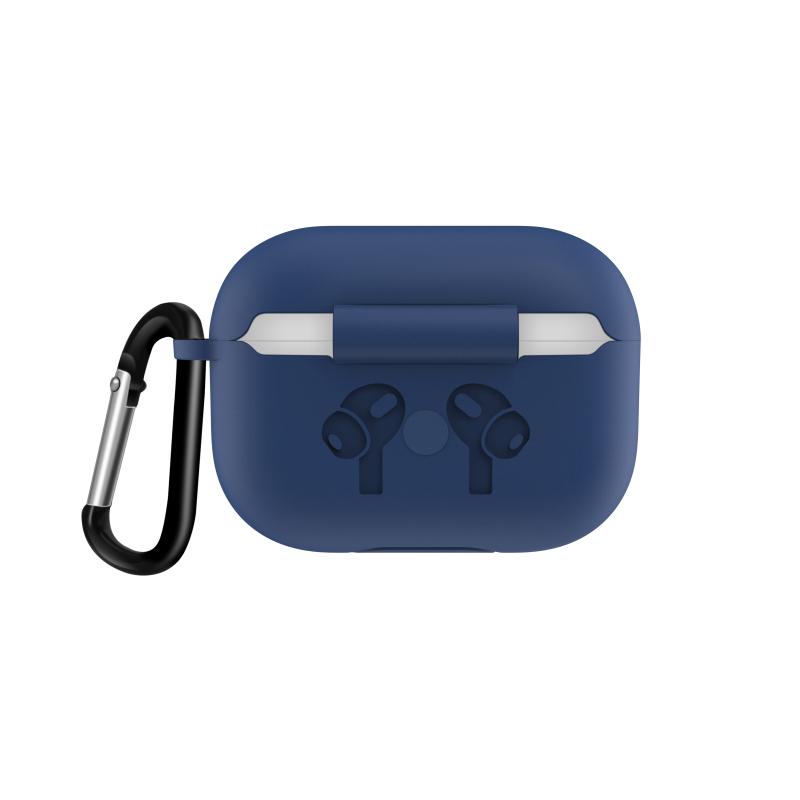 Bluetooth-compatible Earphone  Protective  Cover Solid Color Wireless Headset Shell For Airpods Pro