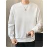  Men's Fleece Lined Crew Neck Sweatshirt Loose Fit Warm Casual Pullover