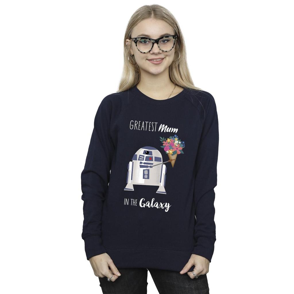 Star Wars Womens/Ladies R2D2 Greatest Mum Sweatshirt
