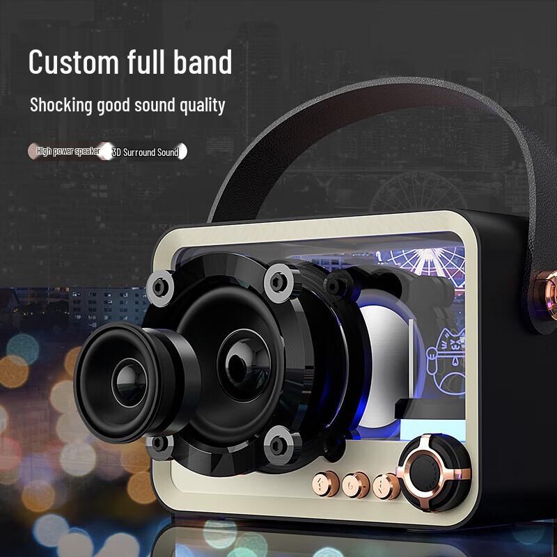 Yidian AD-0399 Portable Bluetooth Speaker CN Plug (adapter Included)