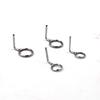 MNFT 12Pcs Stainless Steel Ring Eyes Repair DIY Eye Rings Fishing Rod Guide Replacement Repair Pole Guides Tips Rings