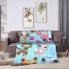 Littlest Pet Shop Warm Soft Blanket  Travel Office Plush Throw Blanket Novelty Couch Bed Flannel Bedspread Sofa Bed Cover