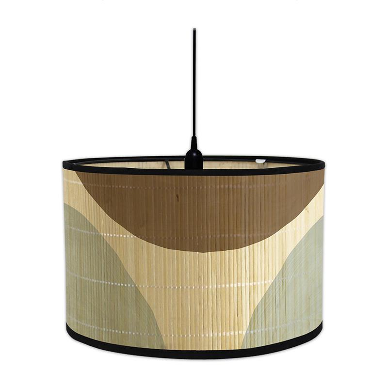 European Style Chandelier Bamboo Lampshade Retro Japanese Style Art Lamp Shade Living Room Light Shade Homestay Decor Lamp Cover